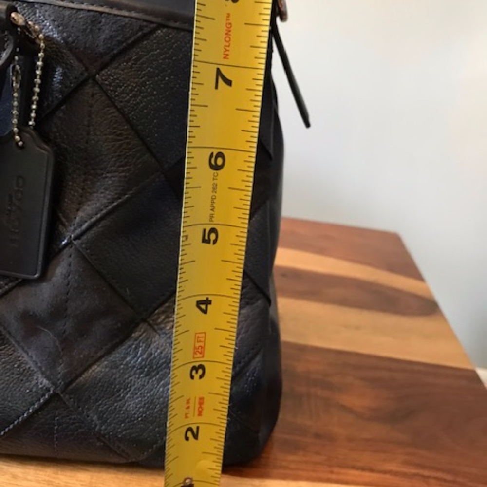 Blue Patchwork Purse - image 6